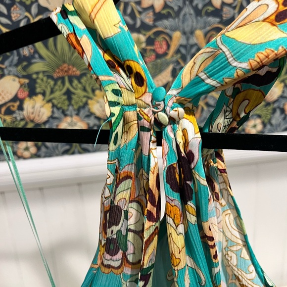 Zara long floral print dress - Picture 5 of 7